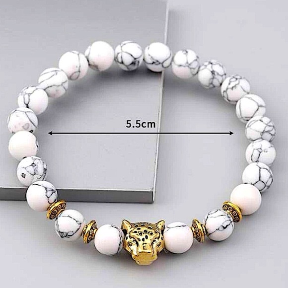 Leopard Beaded Bracelet - Picture 4 of 4